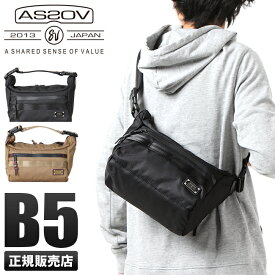 【最大20倍｜5/30限定】アッソブ ショルダーバッグ Sサイズ AS2OV CORDURA DOBBY 305D 061412 コーデュラドビー メンズ ブランド