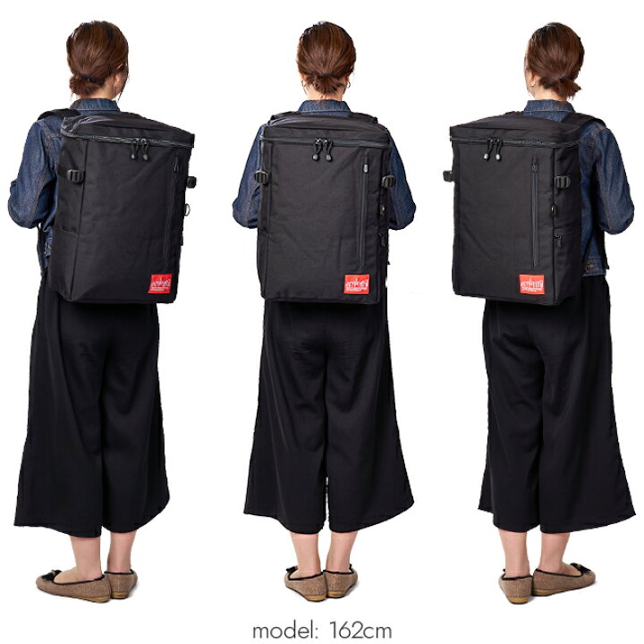 楽天市場 楽天カード23倍 最大 マンハッタンポーテージ リュック レディース スクエア ボックス型 通学 女子 B4 A3 Manhattan Portage Mp2231 マスターピース正規取扱店 Bugs