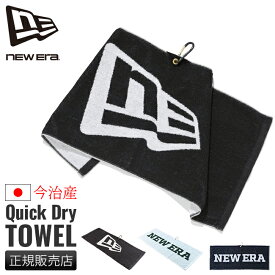 【最大53倍｜8/10限定】ニューエラ NEW ERA ゴルフ タオル ハンドタオル スポーツタオル ハンカチ メンズ レディース 小物 カラビナ付き フェイスタオル ゴルフ用品 今治 GOLF 11099644