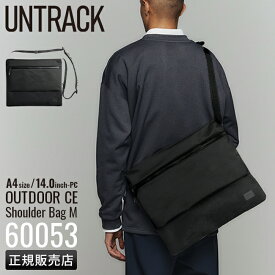 【最大38倍｜6/4 20時～】アントラック サコッシュ Mサイズ A4 PC収納 OUTDOOR/CE UNTRACK 60053 ブランド メンズ レディース