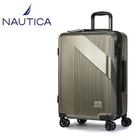 【最大39倍｜5/15限定】ノーティカ スーツケース Mサイズ 55L/61L 拡張 ストッパー付き NAUTICA 370-1001 キャリーケース キャリーバッグ