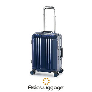 【最大38倍|10/30 9:59〆】アジアラゲージ スーツケース 機内持ち込み Sサイズ SS 35L フレームタイプ ストッパー付き 軽量 デカかるEdge A.L.I Asia Luggage ALI-070R-18 キャリーケース