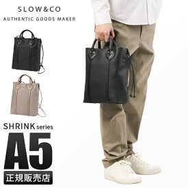 【最大30倍｜4/20限定】スロウ シュリンク ショルダーバッグ A5 本革 日本製 SLOW Shrink 858S27P