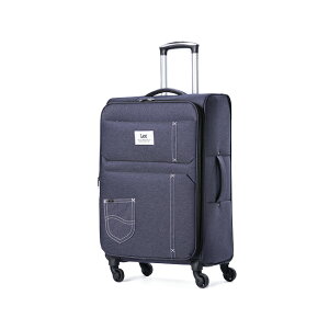 【最大29倍】Lee リー スーツケース Mサイズ 55L/63L フロントオープン 拡張機能付き 撥水 320-9031 ソフトキャリー キャリーケース キャリーバッグ