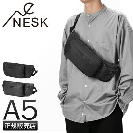 【最大32倍｜2/15限定】ネスク ボディバッグ ウエストバッグ メンズ レディース 斜めがけ NESK NS-001