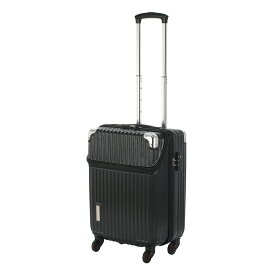 【追加最大+28倍｜12/15限定】トラベリスト スーツケース 機内持ち込み Sサイズ SS 34L 軽量 出張 小型 小さめ 静音キャスター フロントオープン トップオープン キャリーケース キャリーバッグ TRAVELIST 76-35040 cpn30o