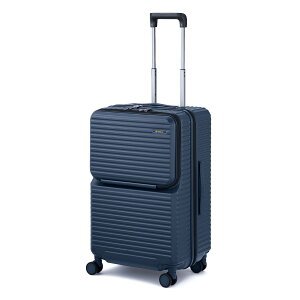 【最大29倍】エッジリンク スーツケース Mサイズ 64L 軽量 中型 フロントオープン トップオープン ストッパー 4輪 双輪 キャリーケース クルーズボックス EDGELINK CRUZBOX 05803