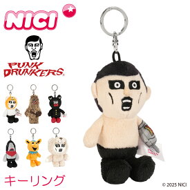 【最大30倍 3/15限定】パンクドランカーズ×ニキ キーホルダー キーチャーム ぬいぐるみ あいつ くまあいつ 中井 チューイ 鮫人 サメンチュ グレイトフルマッポ PUNKDRUNKERS×NICI