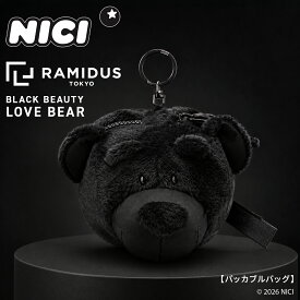 【5H限定豪華プレゼント 7/10 19時～】NICI × RAMIDUS ニキ × ラミダス パッカブルバッグ エコバッグ トートバッグ かわいい レディース ブランド BLACK BEAUTY PACKABLE BAG G001030