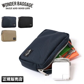 【最大42倍｜1/25限定】ワンダーバゲージ ポーチ メンズ レディース グッドマンズ WONDER BAGGAGE WB-A-003
