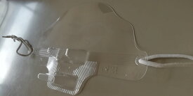 日本のユニフォームメーカーが作る、コーデを邪魔しない透明マスク 3枚【メール便送料無料】