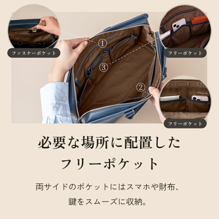 楽天市場】【楽天1位】ビジネスバッグ 15インチノートPC可 A4ファイル 