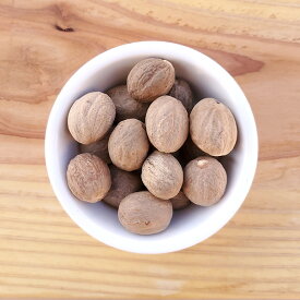 有機 オーガニック ナツメグ ホール 100g（約20個）【スパイス 香辛料】スリランカ産 有機JAS