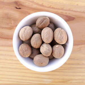 有機 オーガニック ナツメグ ホール 20個【スパイス 香辛料】スリランカ産 有機JAS