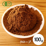 クローブ パウダー 100g 有機JAS オーガニック 【スリランカ産】【スパイス 香辛料】
