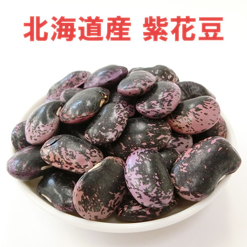 甘煮 おこわ 超歓迎された 甘納豆などに 送料無料 令和二年産 引出物 紫花豆 北海道産 500g