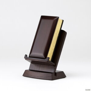 モダン 過去帳 セット 『 たわわ 3号(3寸)ウォールナット色 WAL 日入り 』 (モダン 過去帳 見台 ミニ仏壇用 過去帖 小さい過去帳 ミニ過去帳 過去帳ミニ)