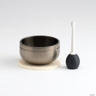 おりんセット 夢想りん 朧銀色 1.8寸 / 2.0寸 リン棒付き （おぼろぎん 夢想リン おりん 仏具 おりん か…