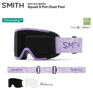 SMITH GOGGLE Squad S Peri Dust Peel X~X XJbh GX y_Xgs[ 2024 f