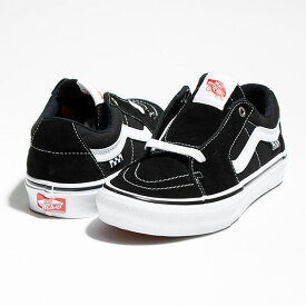 [ USA企画・正規販売 ] VANS SKATE SK8 LOW BLACK/WHITE ヴァンズ スケートロウ ブラックホワイト