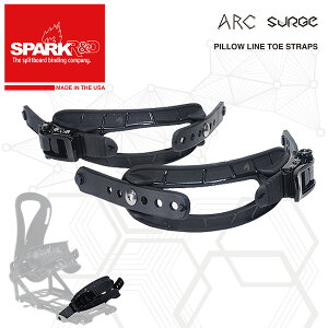 Spark R&D Pillow Line Toe Straps / Xp[NR&D AbvO[hp[c g[Xgbv