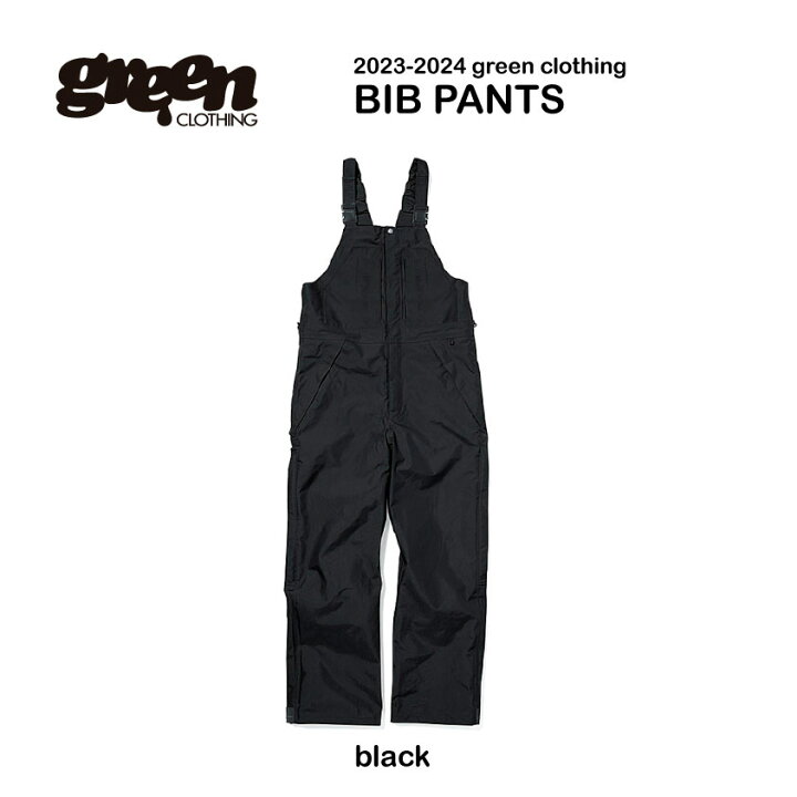 楽天市場】2023-2024 Green clothing Bib Pants / グリーン 