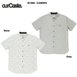 ourCaste CAMDEN short sleeve shirts W1009 / �A���[�L���X�g �����V���c
