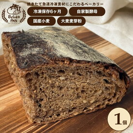 BUSUKOPAN 雑穀カンパーニュ 1/4 カンパーニュ 雑穀パン ひまわりの種 亜麻仁 ごま 田舎パン 冷凍パン お取り寄せパン 食事パン