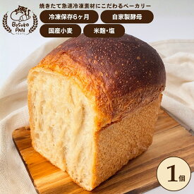 BUSUKOPAN ハードトースト ハーフ 食パン 国産小麦 麹湯種使用 ホップ種 レーズン酵母 低温長時間発酵 冷凍パン お取り寄せパン トースト 朝食