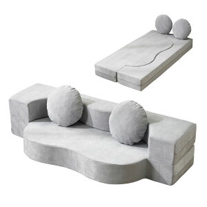 2人掛けソファベッド 組立て不要 フロアソファ コンパクト ローソファ こたつ用 ソファー 1人暮らし マルチに使える クッション付き 座椅子 1人掛け 完成品 運びに便利だ 軽いソファー 圧縮