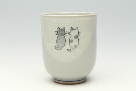 にゃんこ　湯呑(大)