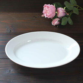 PILLIVUYT（ピリヴィッツ） クラシック Classic オーバルプレート お皿 たまご型 楕円 28×18.9cm フランス製 白い食器 洋食器 磁器 オーブン可