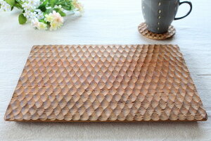 おしゃれキッチン お洒落な食卓 ホームパーティー【天然木】WOOD チーク デザインプレート 21×30cm まな板 SY-3