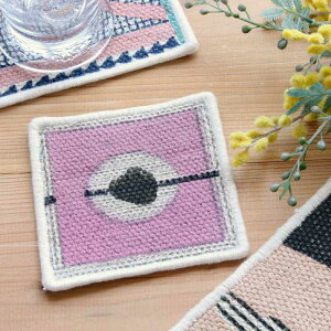 ymon chemin coasterzV} R[X^[TETi^eVIj 10×10cm Rbg100 VRf nhCh 􂦂 Lb`G