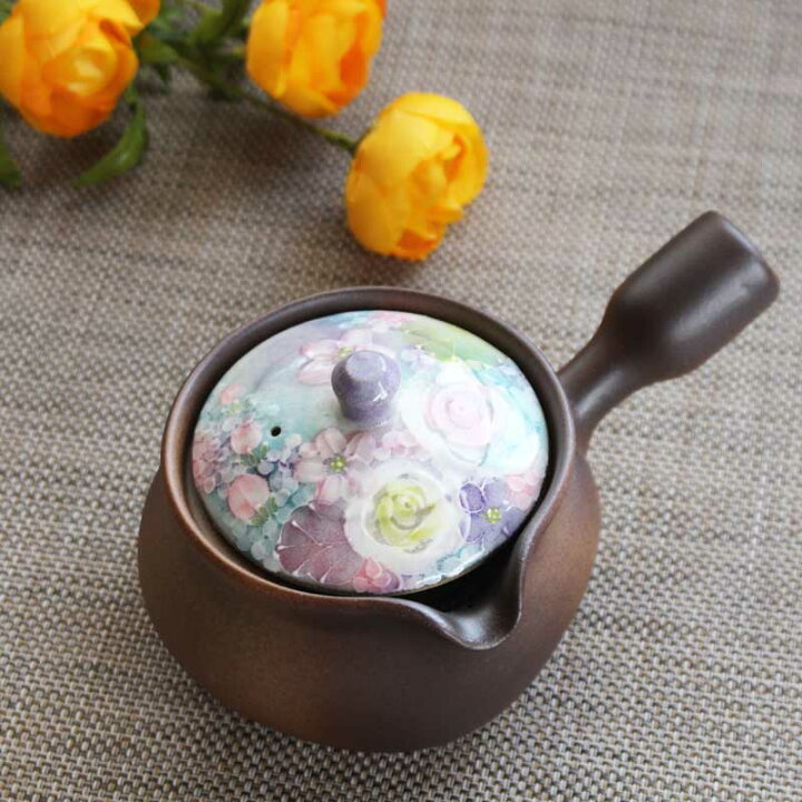 楽天市場】彩ばら花紋 急須（大） 420ml 瀬戸焼 萬古焼 和食器 食器 