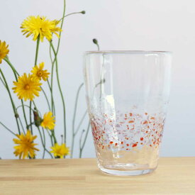【Studio 08】ロングタンブラーJCK-03　ガラス glass コップ グラス 310ml 手作り 吹きガラス ガラス食器 日本製 ギフト プレゼント 贈り物