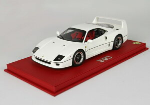 �y�������������\�zBBR 1/18 Ferrari �t�F���[�� F40 1987 bianco P18151F 2001500102049 �~�j�J�[ ���f���J�[ ��������