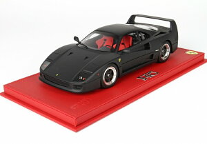 �y�������������\�zBBR 1/18 Ferrari �t�F���[�� F40 1897 nero opaco P18151MB 2001500102087 �~�j�J�[ ���f���J�[ ��������