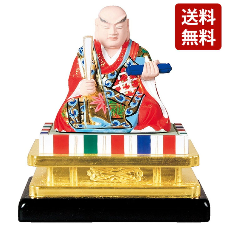 楽天市場】仏像 木製 彩色 日蓮 1.5寸～3.0寸 日蓮宗 御本尊様 木彫 