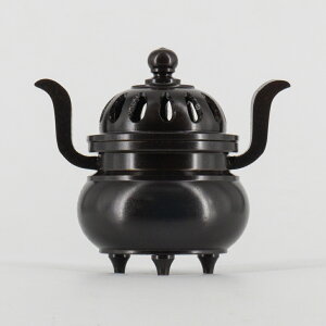 【ポイント2倍】玉香炉(京色) 3.5寸 高8.2最大巾9.4cm