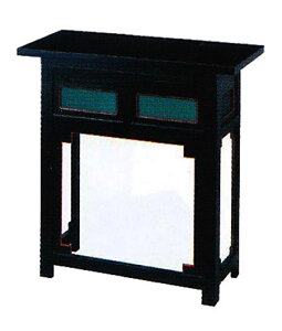 寺院用 仏具(各宗派) 新略焼香机 折りたたみ式 机 2尺 木製 金 緑