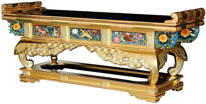 楽天市場】寺院用 仏具 (本願寺派 西) 寺院仏具 祖師.御代前 前卓 4.0 