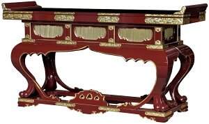 寺院用 仏具(各宗派) 本能寺型前机 5尺 机