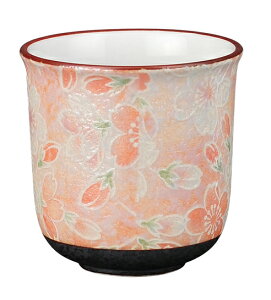 【ポイント10倍 〜27日まで!】仏具・花摘(はなつみ)茶湯器 有田焼(雅桜) 湯呑