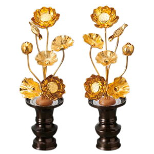 【ポイント10倍 〜27日まで!】仏具 常花 7本立 5.0寸