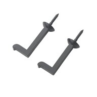 仏具 額受金具 L字型 ねじ込み式 2個入