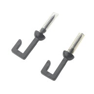 仏具 額受金具 コ字型 ねじ込み式 2個入