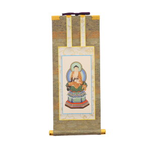 仏壇掛軸 蓮彩金襴上仕立 本尊 宗派 天台宗 真言宗 浄土宗 浄土真宗 臨済宗 曹洞宗 日蓮宗 阿弥陀如来 釈迦如来 大日如来 曼荼羅