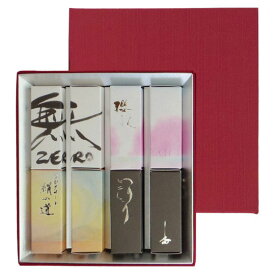 【全品ポイント10倍】線香ギフト 丸叶むらたのお線香 ハーフ寸ギフト 6種( 櫻人 絹の道 いのり 無ZERO ) (超微煙 白檀 桜の香り 日本製 進物用 お歳暮 【送料無料】喪中 プレゼント お香 )