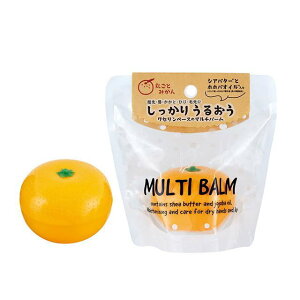 バーム フルーツの森 フルーツパーティー マルチバーム 丸ごとみかん シアバター 配合 リップ ヘアケア 可愛いフルーツ